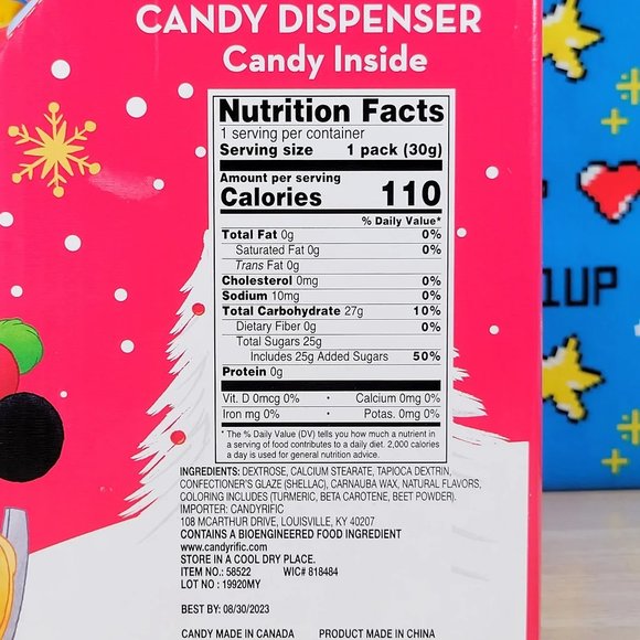 Disney Mickey Mouse 10" Christmas Santa Candy Dispenser Limited Edition New - Picture 11 of 12